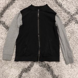 zara boys black jacket zip up size11/12 sale cheap